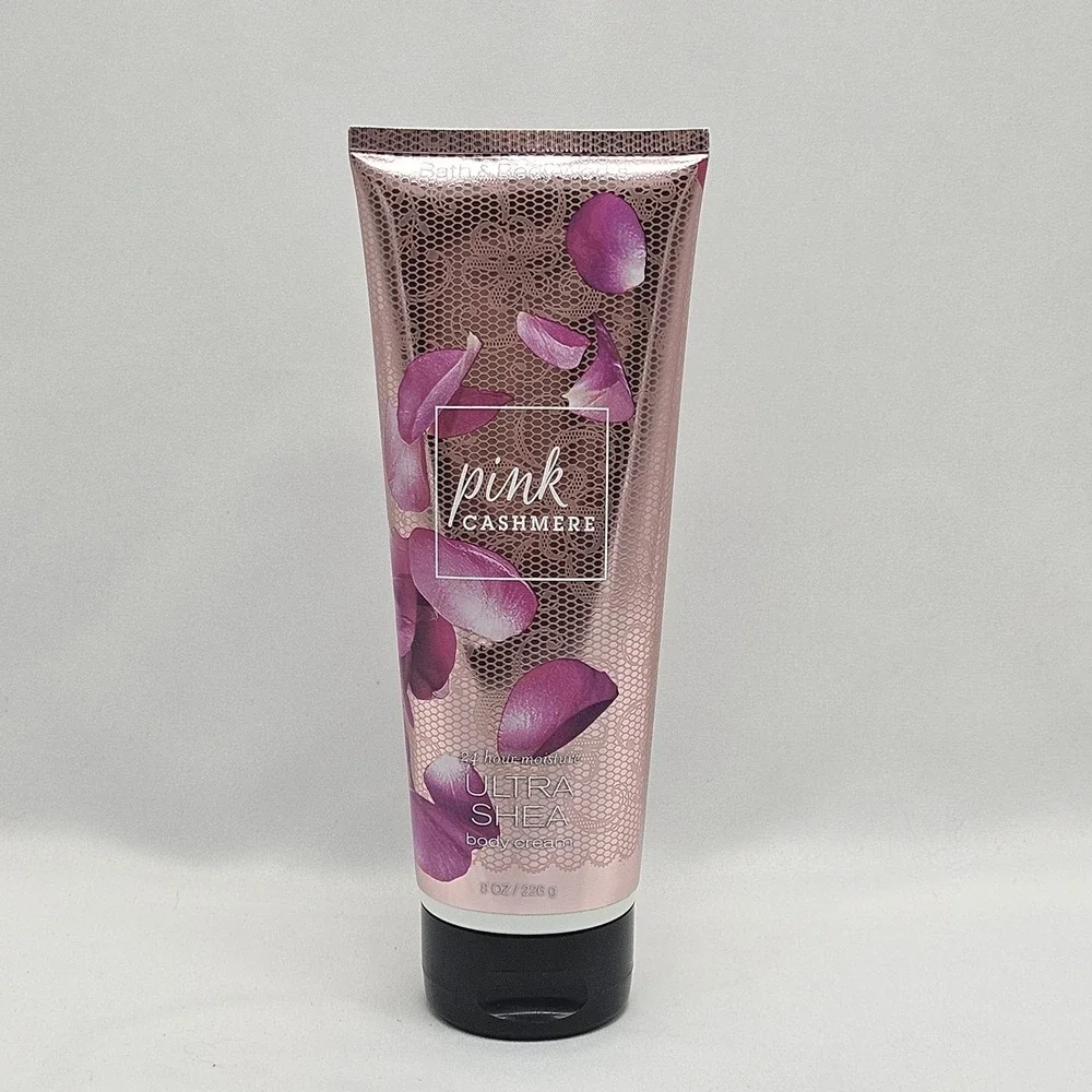 Bath & Body Works 8 Oz Pink Cashmere Ultra Shea Body Cream NEW